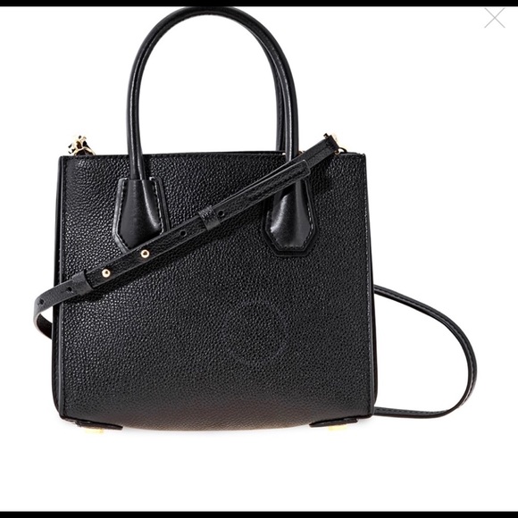 SOLD NWT Michael Kors Mercer Pebbled Crossbody - Picture 3 of 10